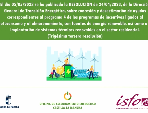 Resolución de concesión de ayudas del programa 4 de incentivos ligados al autoconsumo y al almacenamiento, con fuentes de energía renovable